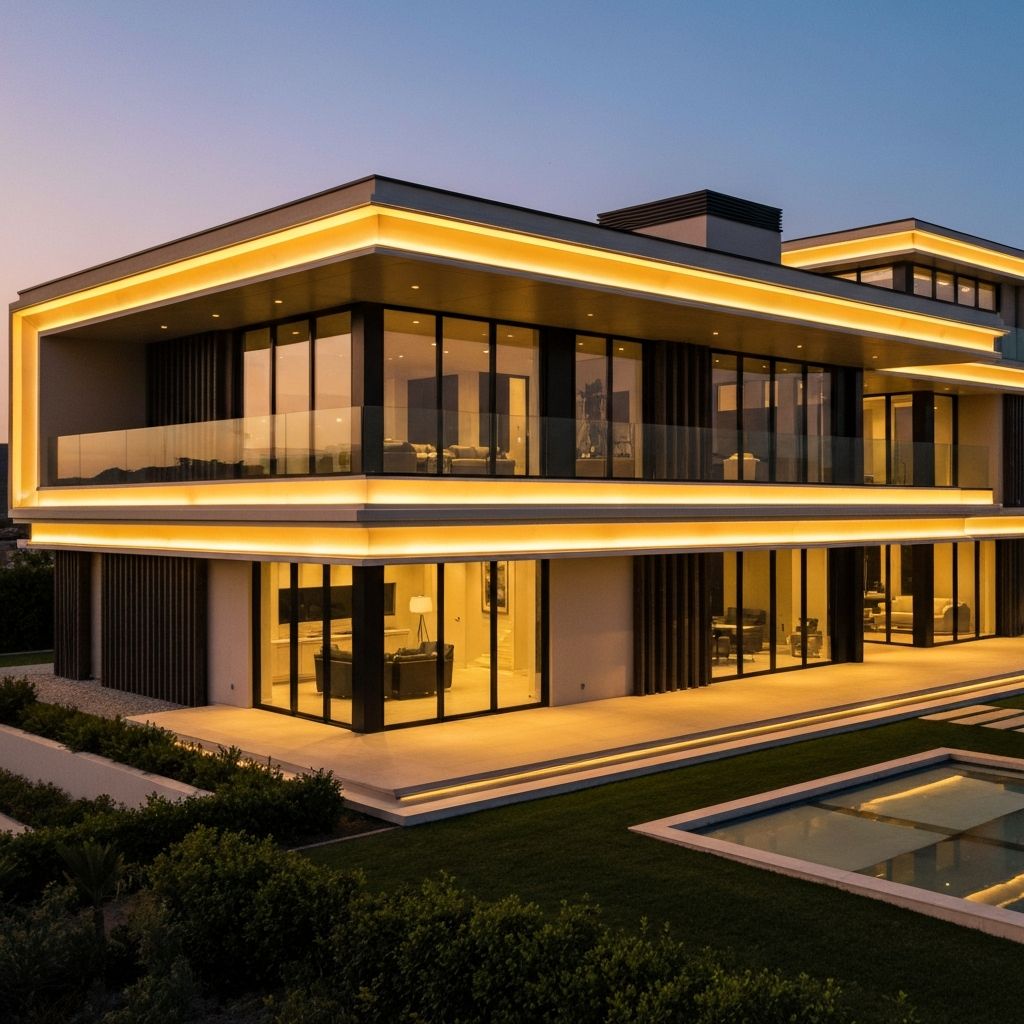 Luxury Mansion Exterior