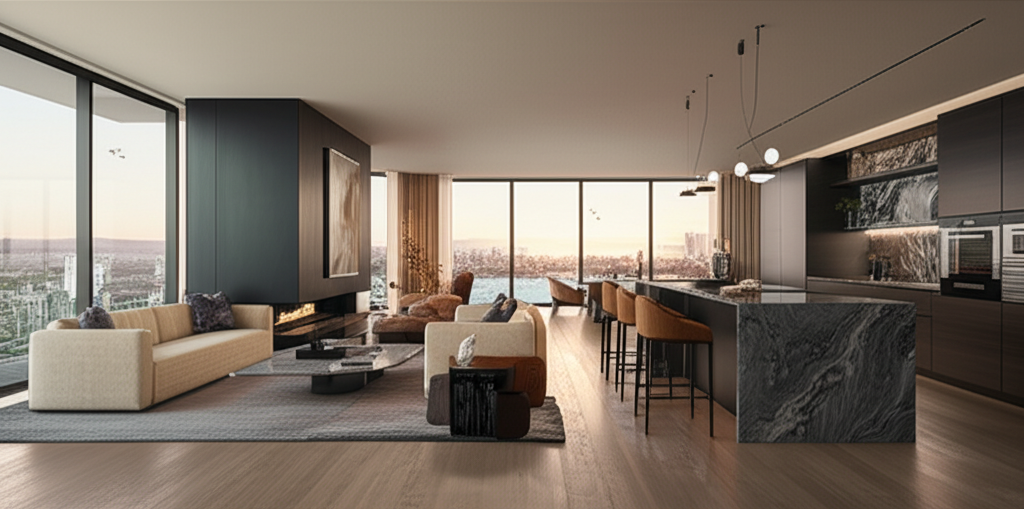 Luxury Penthouse Interior